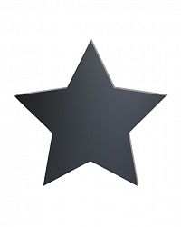Фигурная доска "Звезда" (160x160 мм)
